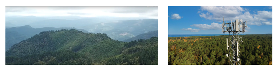 Rural CA, Cell Tower