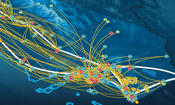 Enabling Network-Based Collaboration Around the World: A Tour of CENIC and Partner Network Maps